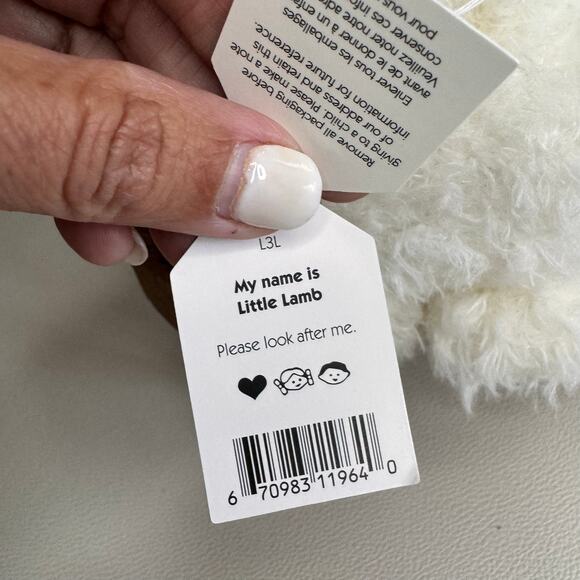 Jellycat Little Lamb NEW!  FAST SHIP - Picture 8 of 8